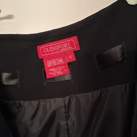 Elegant Black Pleated Skirt - new condition size 12 ❤️ - Picture 4 of 5